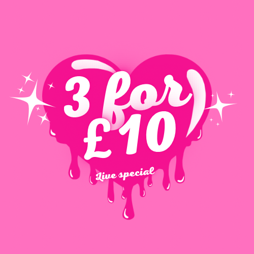TIKTOK LIVE DEAL - 3 FOR £10