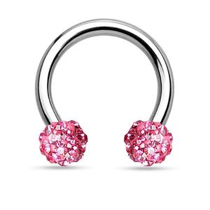 DISCO BALL CIRCULAR BARBELL