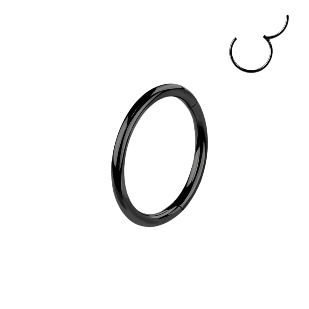 TITANIUM SEAMLESS NOSE RING HOOP