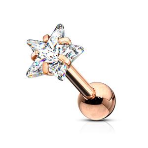 CRYSTAL STAR BARBELL