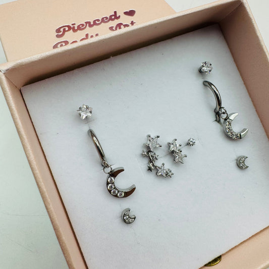 GALAXY & STARS EAR STYLING BUNDLE BOX
