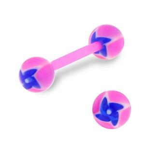 BIOFLEX FUNKY TONGUE BARBELL