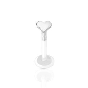 MINI HEART BIOFLEX LABRET