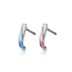 OPAL GLITTER NOSE CRAWLER STUD