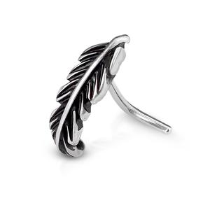 FEATHER L BEND NOSE STUD